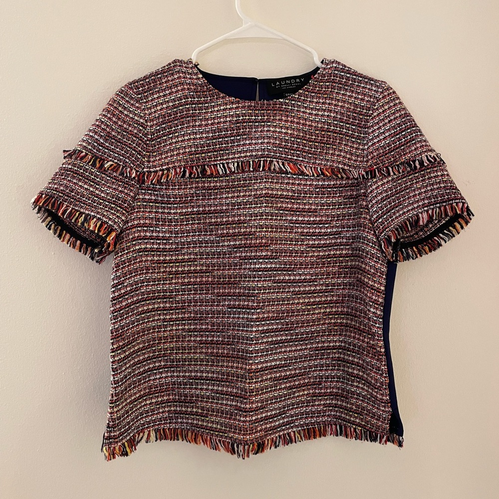 Laundry by Shelli Segal Los Angeles short sleeve top